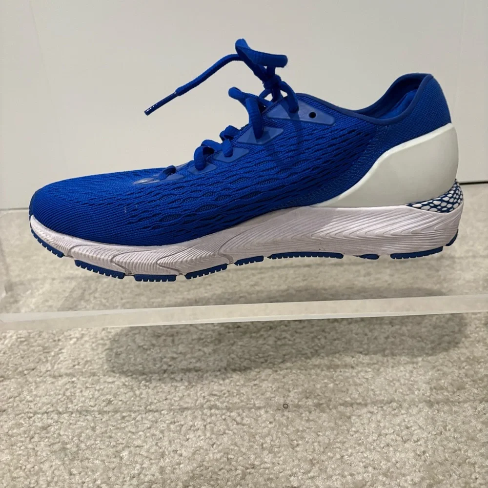 Under Armour HOVR Sonic 3 Running Shoe - Blue & White - Women's Size 10 - Picture 3 of 10